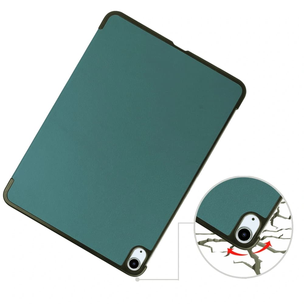 Bizon Case Tab Croc Apple iPad Air 6 10.9" 2024 / iPad Air 5 10.9 2022 / Air 4 10.9 2020 dark green - 3