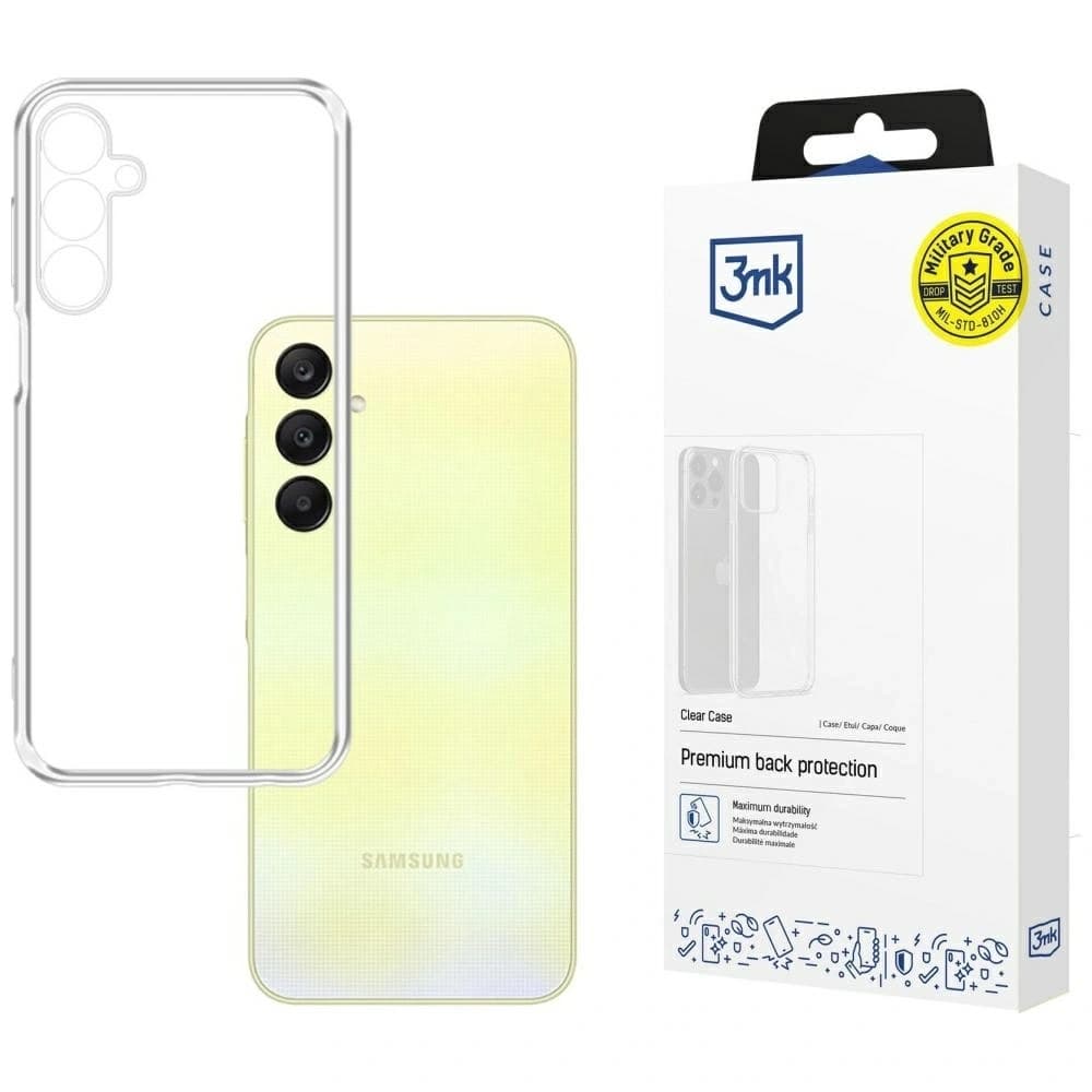 Etui 3MK Clear Case Samsung Galaxy A25 5G - 1