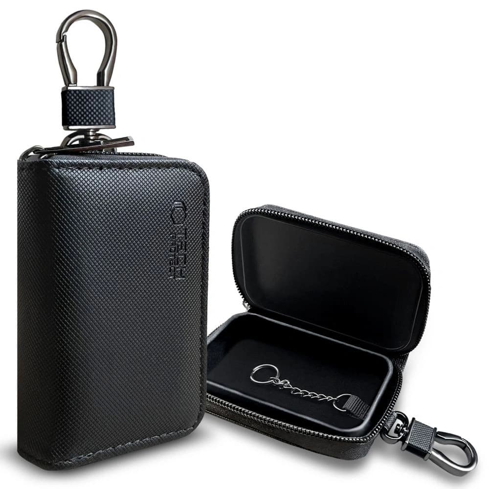 Tech-Protect KLR300 faraday cage Pouch Keyless RFID Signal Blocker Case Black - 1