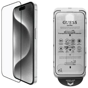 Guess GUTGP16SBOKGCIT Apple iPhone 16 Screen Protector 2.5D Outline