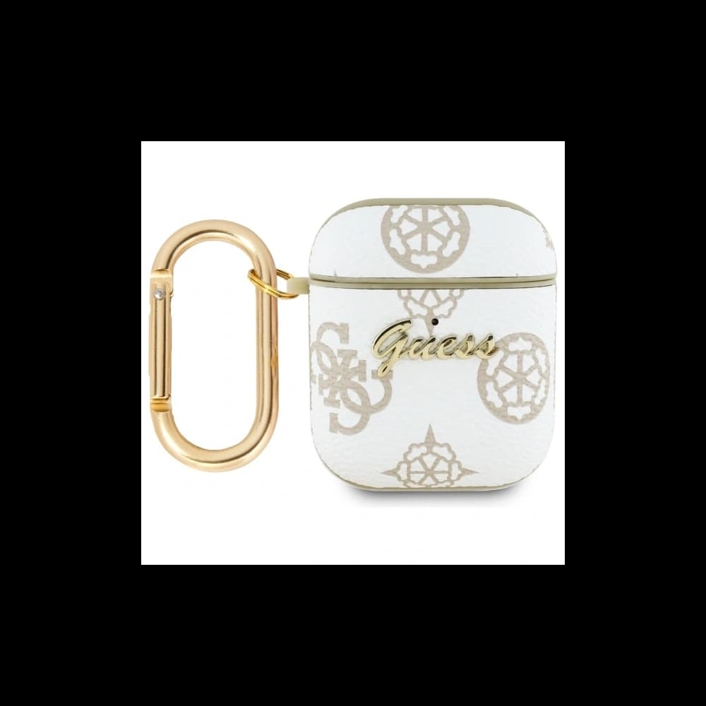 Guess GUA2PG4GPH Apple AirPods 1/2 cover 4G Hook white - 1