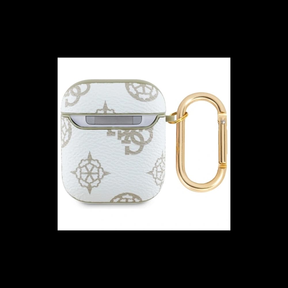 Guess GUA2PG4GPH Apple AirPods 1/2 cover 4G Hook white - 2