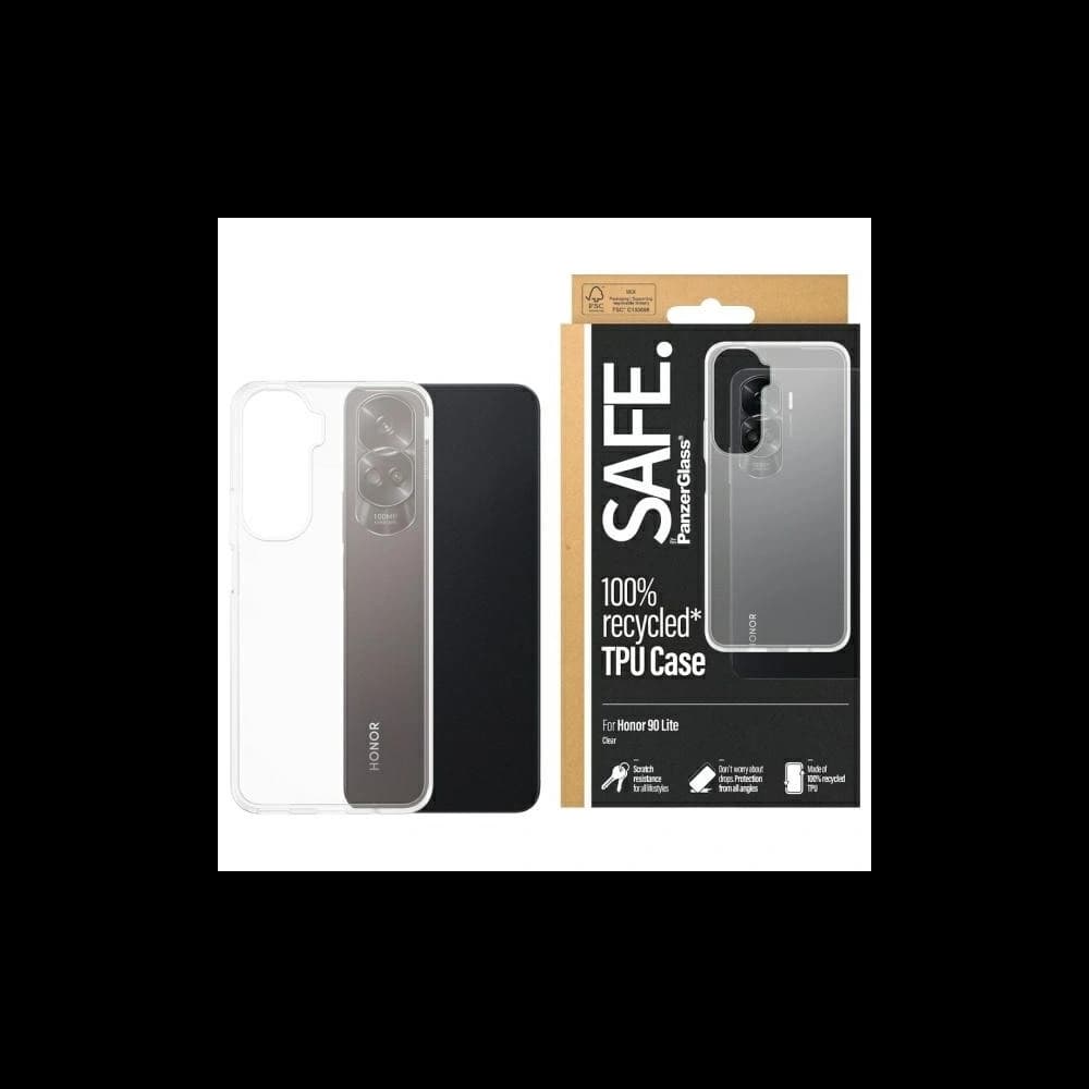 Etui SAFE by PanzerGlass Honor 90 Lite Hardcase průhledný/transparentní - 1