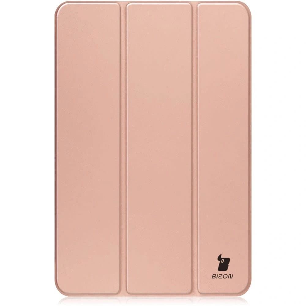Etui Bizon Case Tab Clear Matt do Apple iPad mini 2021 (6. generacji) / iPad mini 8.3" 2024 (7. generacji) różowozłote - 8