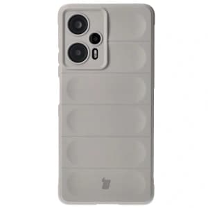 Pancerne etui Bizon Case Tur do Xiaomi Poco F5 jasnoszare