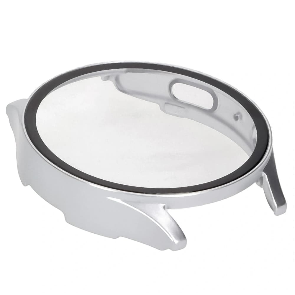 Bizon Case+Glass Óra Samsung Galaxy Watch 7 44 mm selyem ezüst - 7