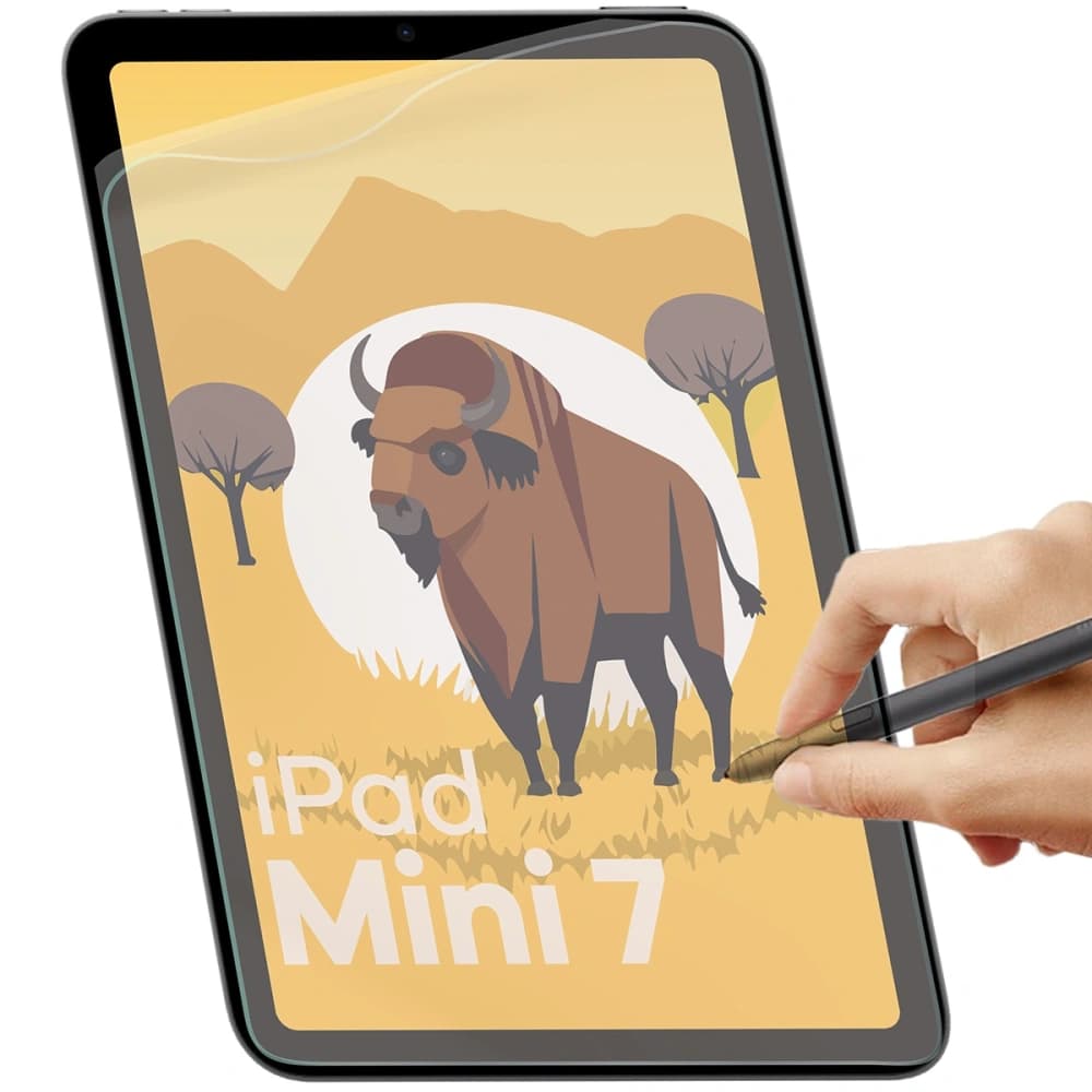 Bizon Glass Hydrogel Sun Apple iPad mini 8.3" 2024 7 gen [2 PACK] - 5