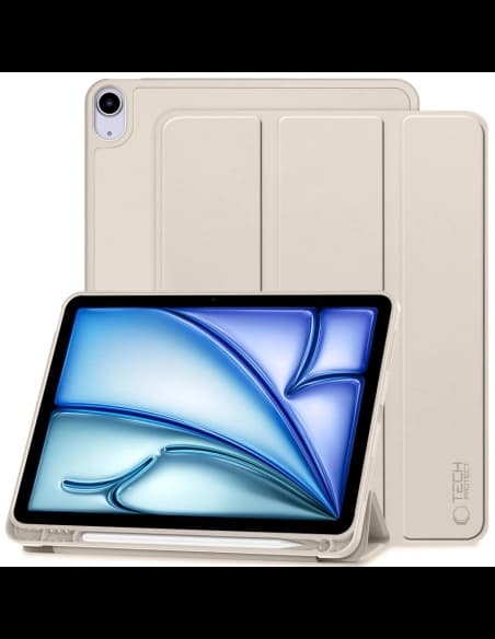 [OUTLET] Etui Tech-Protect SmartCase Pen Apple iPad Air 10.9 2020/2022 (4. i 5. generacji) / iPad Air 11 2024 (6. generacji) Starlight