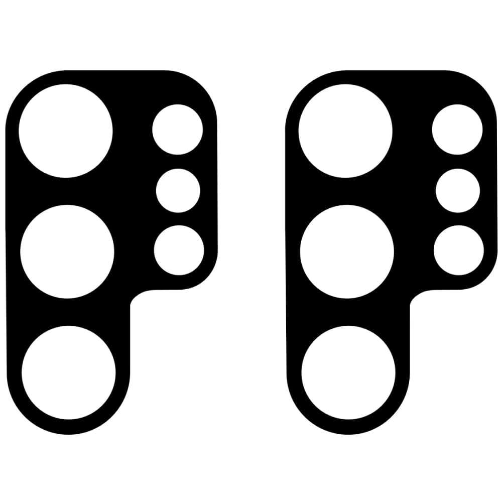 Bizon Glass Lens Samsung Galaxy S25 Ultra [2 PACK] - 2