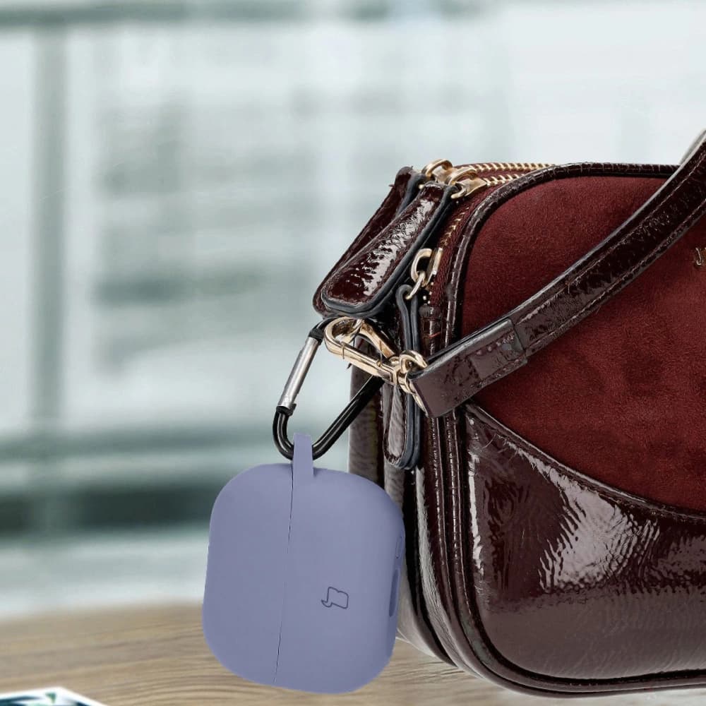 Bizon Case Headphone Silicon Samsung Galaxy Buds 3 / 3 Pro gri - 4