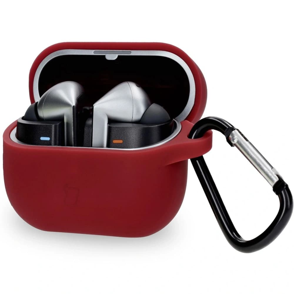 Cască Bizon Headphone Silicon Samsung Galaxy Buds 3 / 3 Pro burgundă - 1