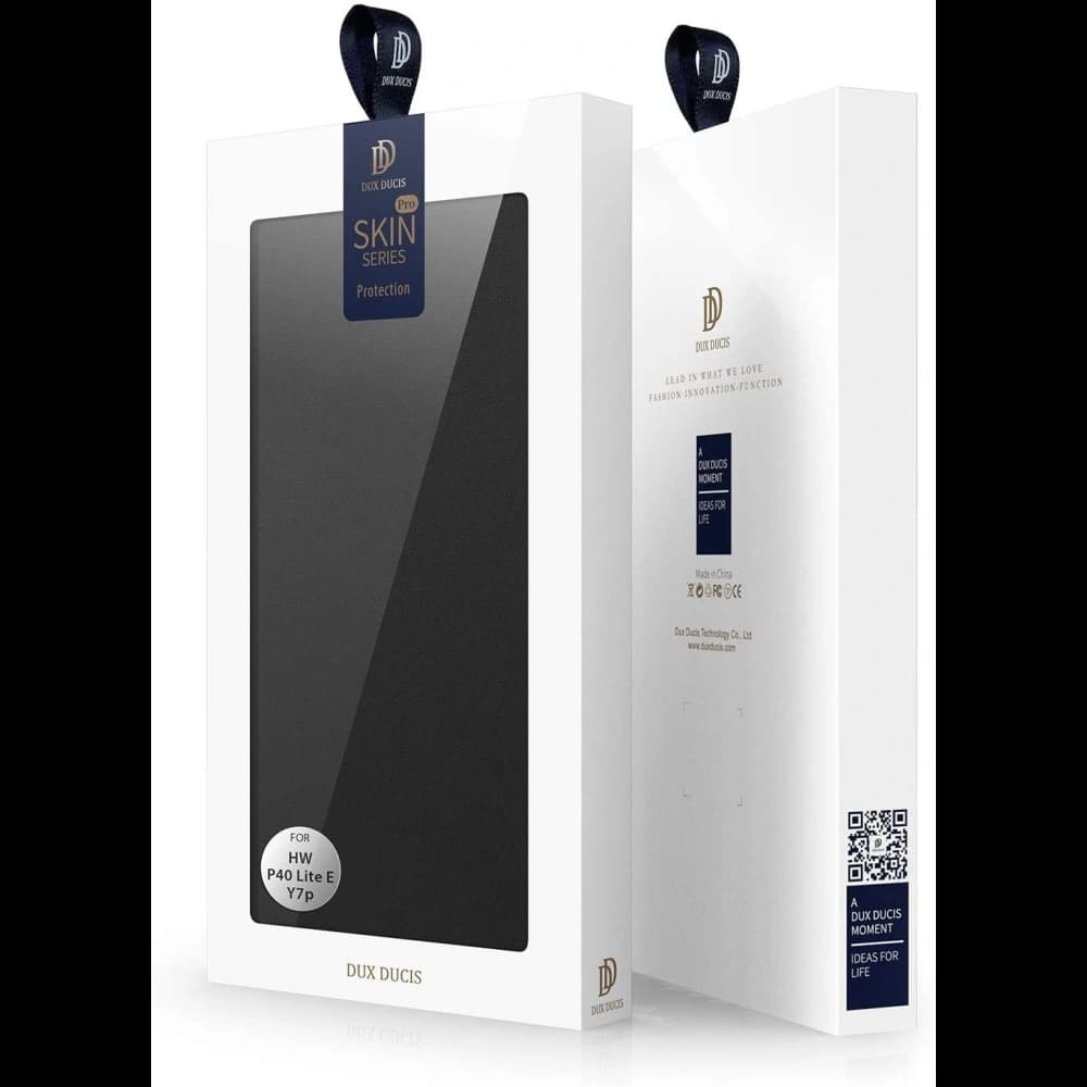DuxDucis SkinPro Huawei P40 Lite E Black + Screen protector - 8