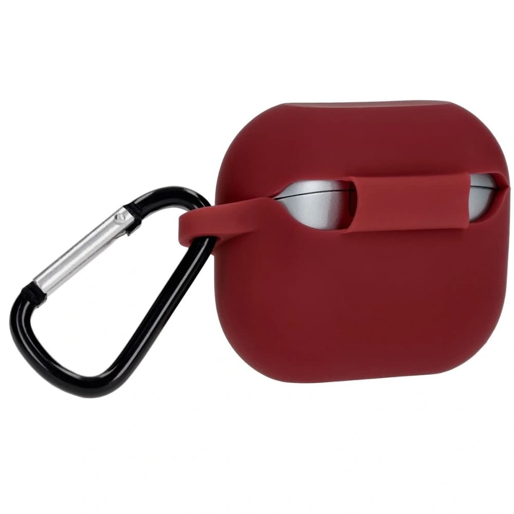 Cască Bizon Headphone Silicon Samsung Galaxy Buds 3 / 3 Pro burgundă - 5