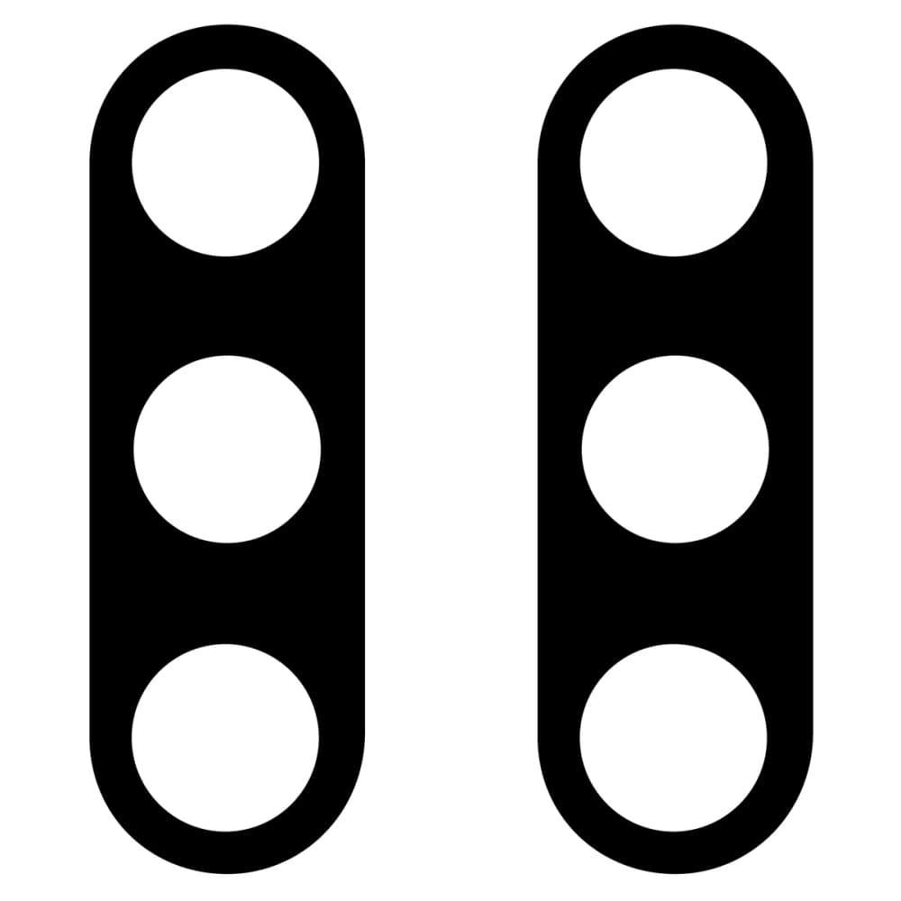 Sklo na fotoaparát Bizon Glass Lens do Samsung Galaxy A26 5G [2 PACK] - 3