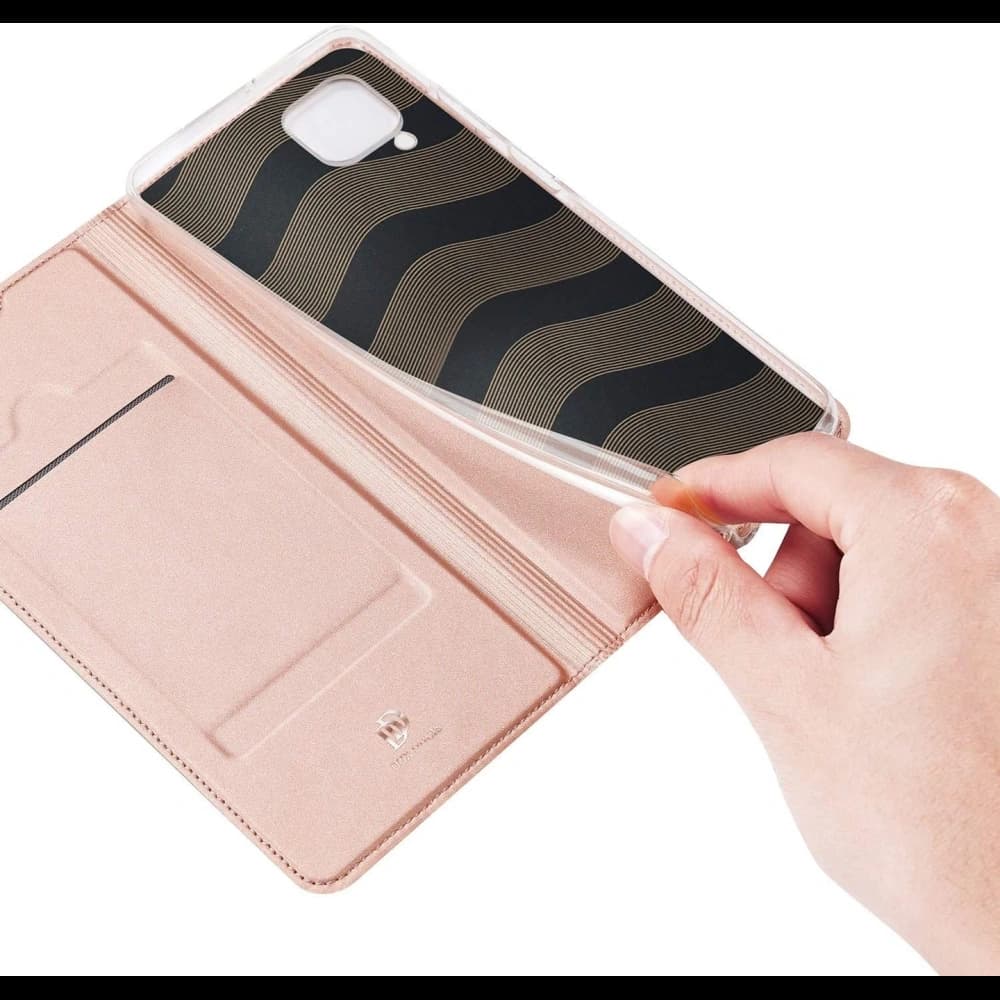 DuxDucis Tasche SkinPro Huawei P40 Lite Rose Gold 9H - 2