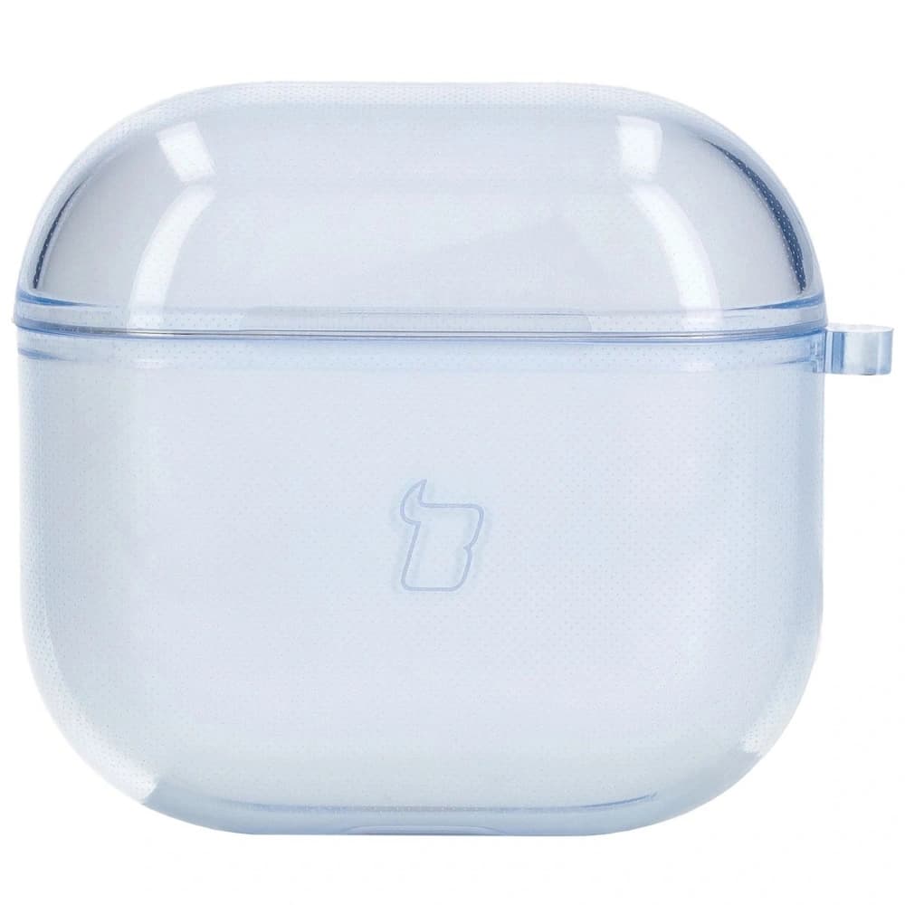 Bizon Case Kopfhörer Clear Apple AirPods 4 klar-blau - 2