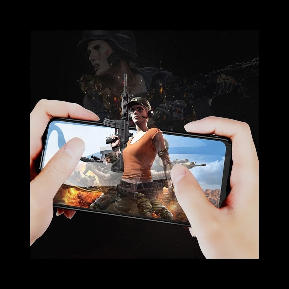 MSVII Gehäuse Huawei P40 Lite Sandstein Schwarz 9H - 3