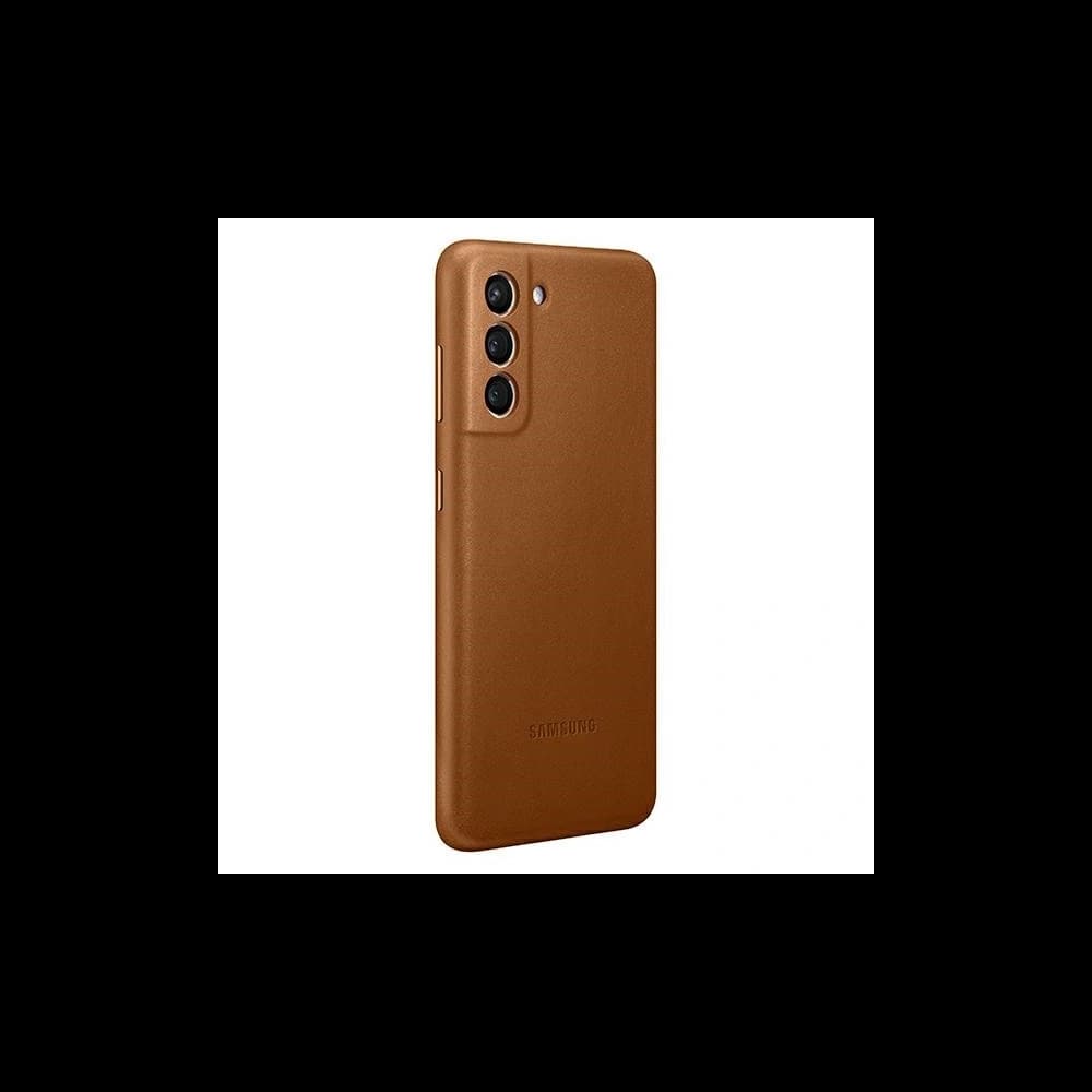 [OUTLET] Etui Samsung Galaxy S21+ Plus EF-VG996LA maro/brown Leather Cover - 2