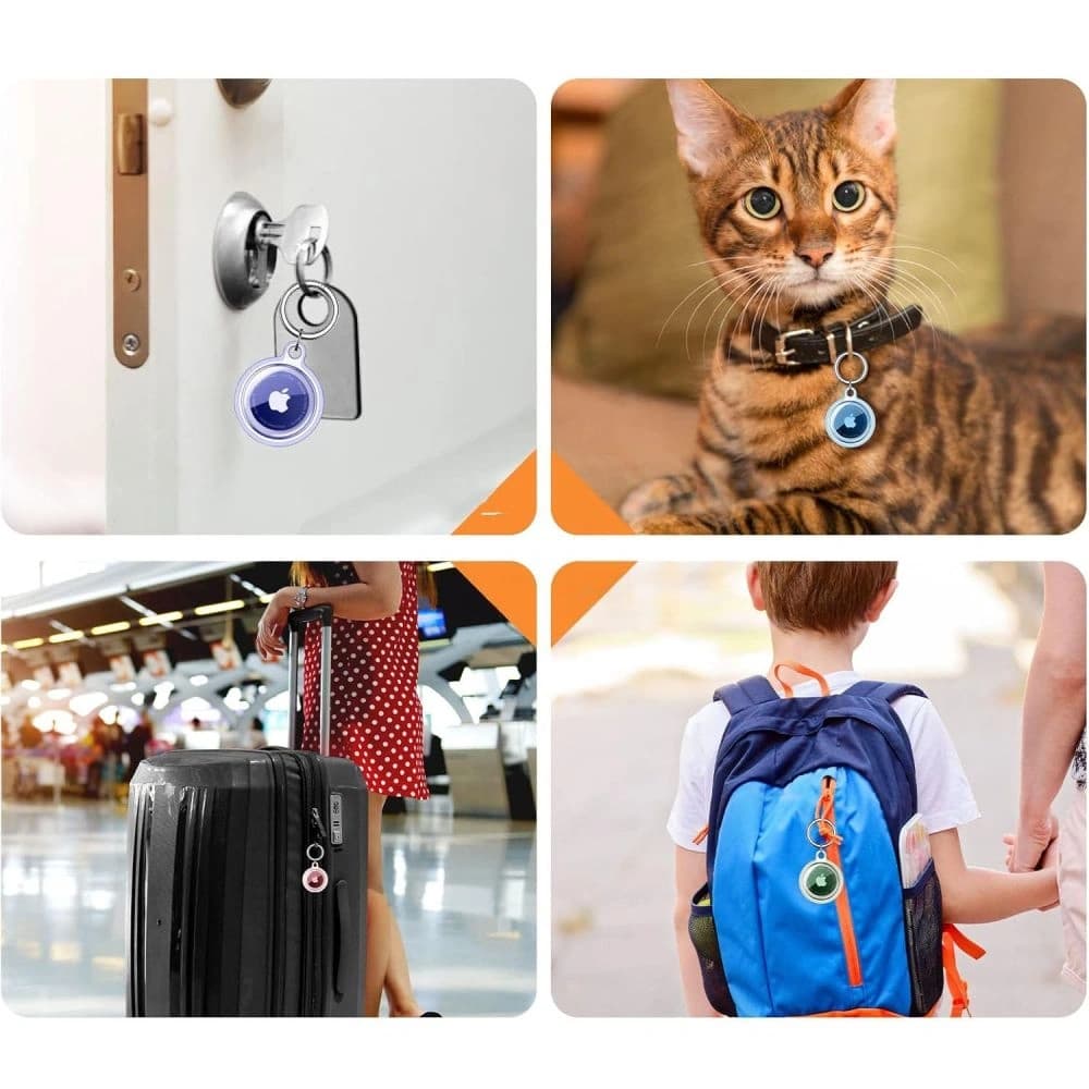 Tech-Protect Icon Apple AirTag Klar [4 PACK] - 6