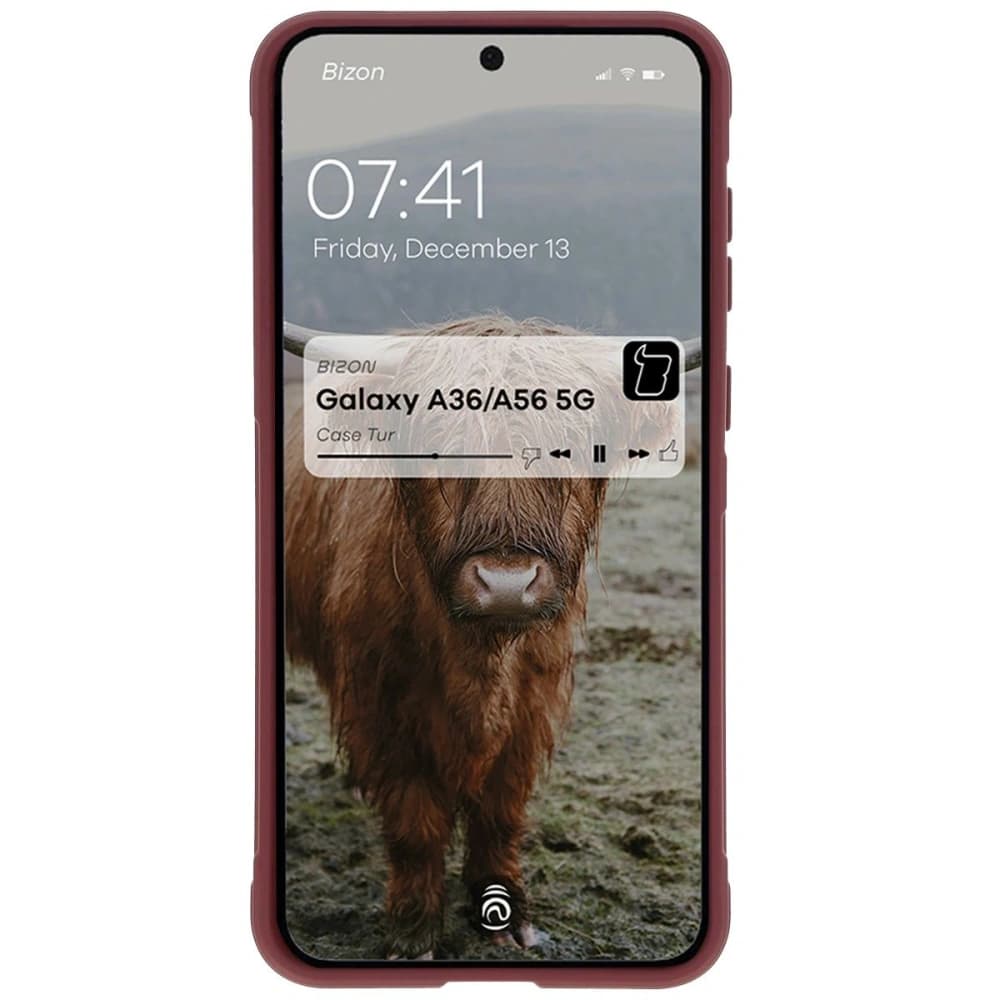 Pancéřové pouzdro Bizon Case Tur pro Samsung Galaxy A36 5G / A56 5G tmavě fialové - 5