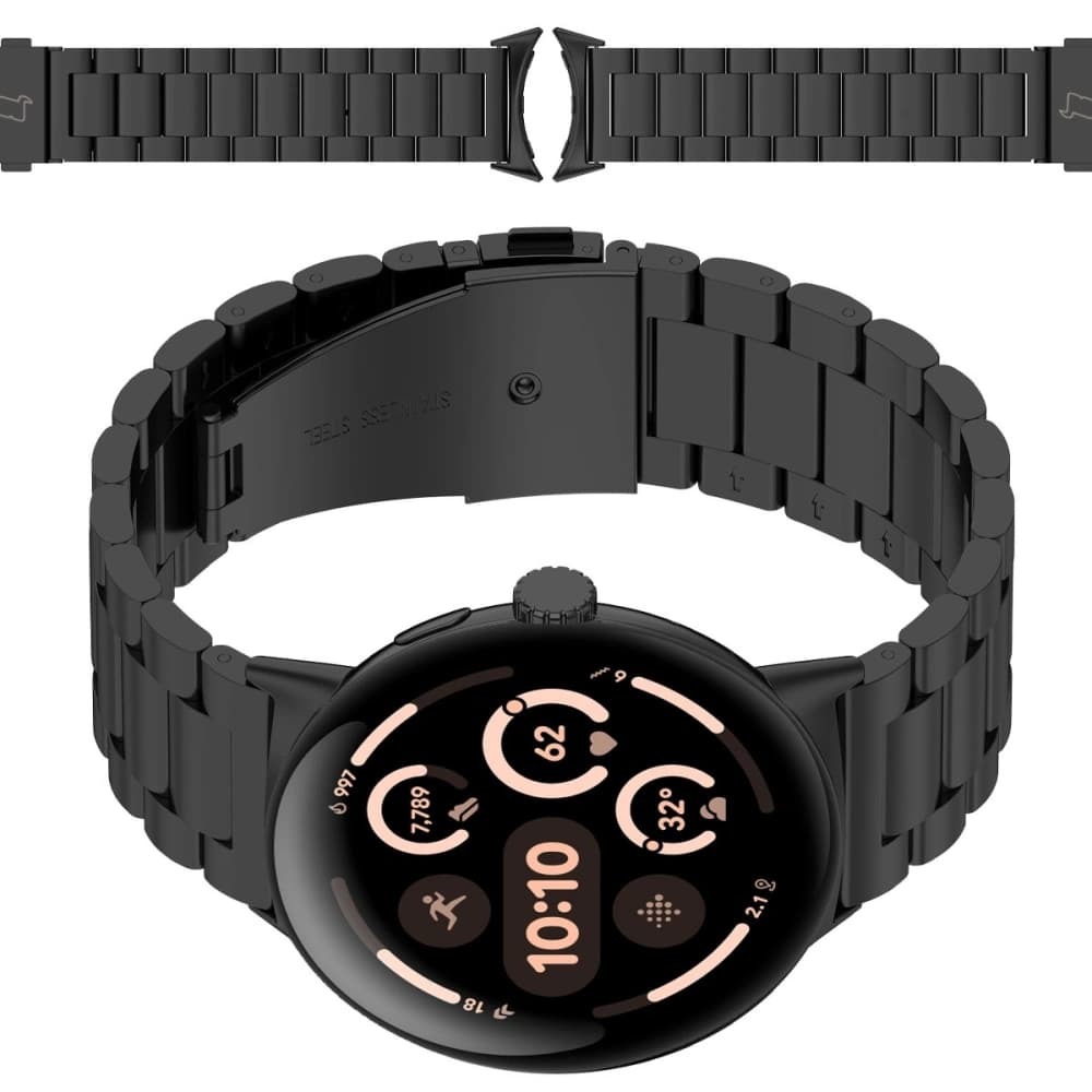 Bizon Strap Watch Aura Google Pixel Watch 4 / 3 / 2 / 1 41 mm black - 1