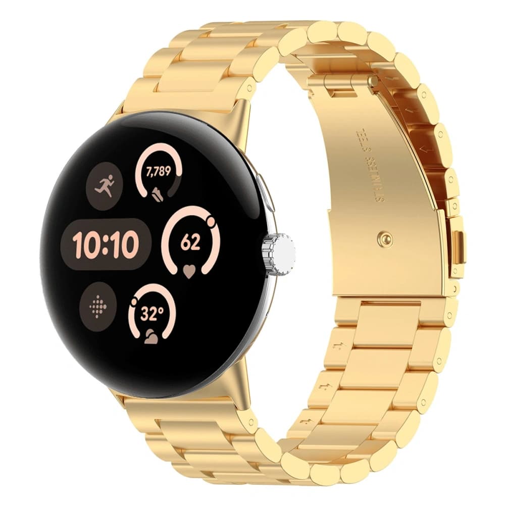 Bizon Strap Uhr Aura Google Pixel Uhr 3 / 2 / 1 41 mm gold - 2