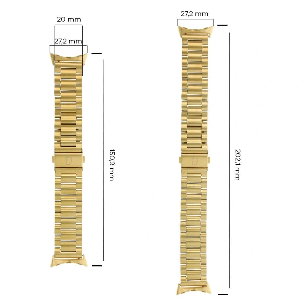 Bizon Strap Uhr Aura Google Pixel Uhr 3 / 2 / 1 41 mm gold - 3