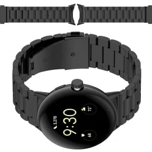 Bizon Strap Watch Aura Google Pixel Watch 4 / 3 45 mm black