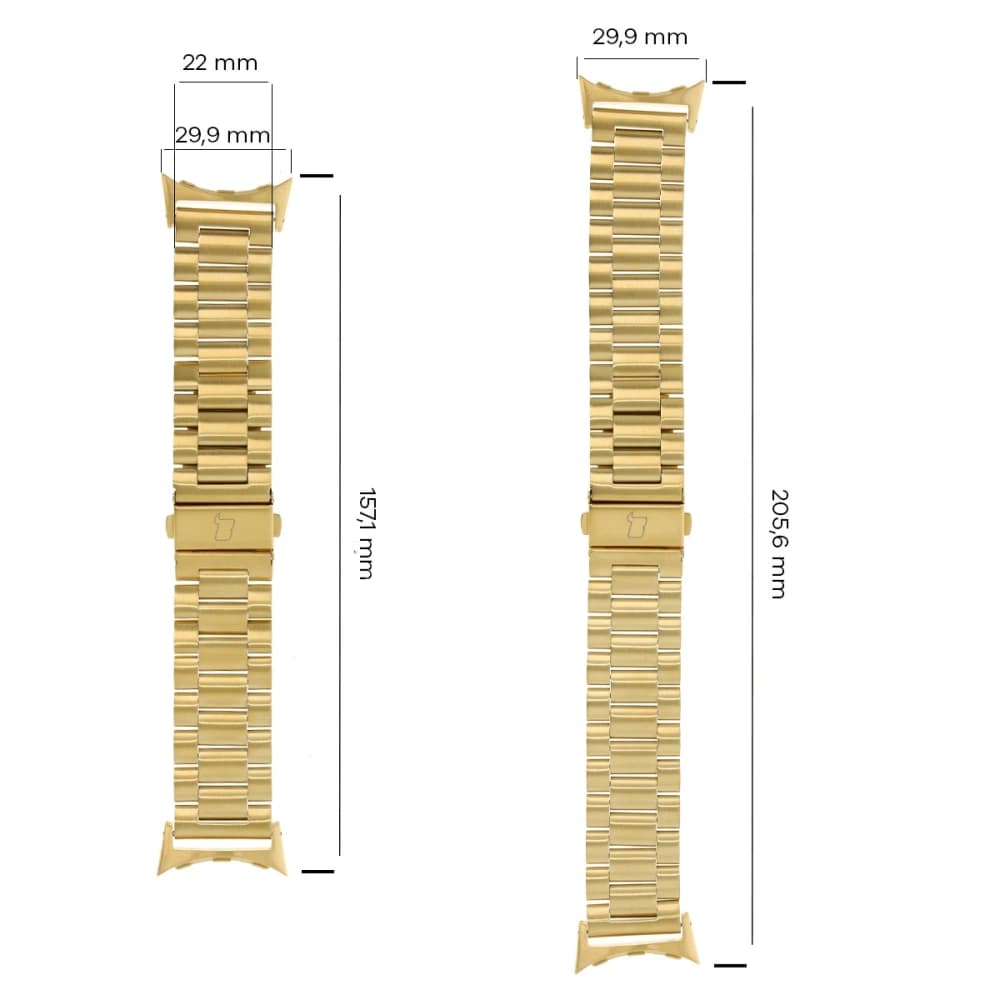 Bizon Strap Watch Aura Google Pixel Watch 4 / 3 45 mm gold - 3