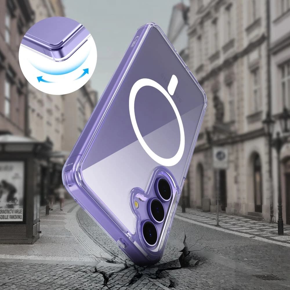 Tech-Protect Flexair Hybrid MagSafe Samsung Galaxy S25 Clear - 5