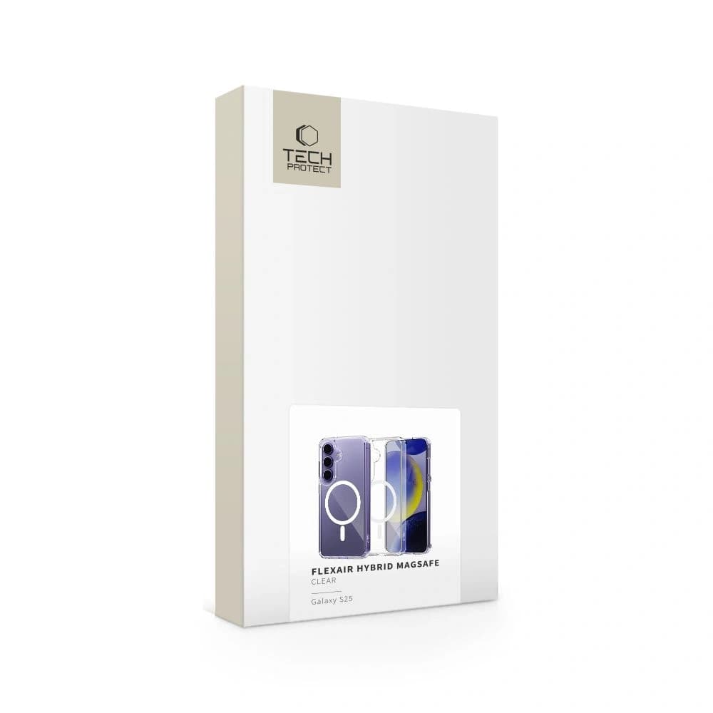 Tech-Protect Flexair Hybrid MagSafe Samsung Galaxy S25 Clear - 6