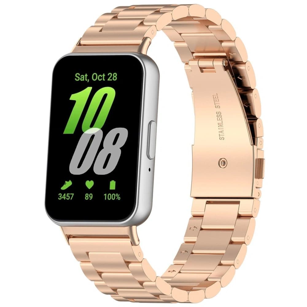 Bizon Strap Watch Aura Samsung Galaxy Fit 3 rose gold - 2
