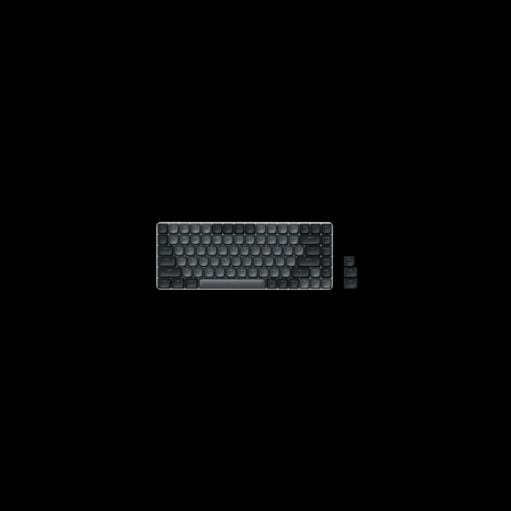 Satechi SM1 Slim Mechanische Hintergrundleuchtende Bluetooth-Tastatur (dunkel) - 3