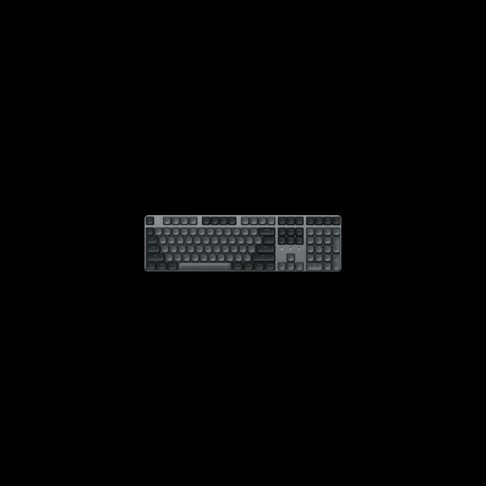 Satechi SM3 Slim Mechanische Hintergrundbeleuchtung Bluetooth-Tastatur (dunkel) - 1