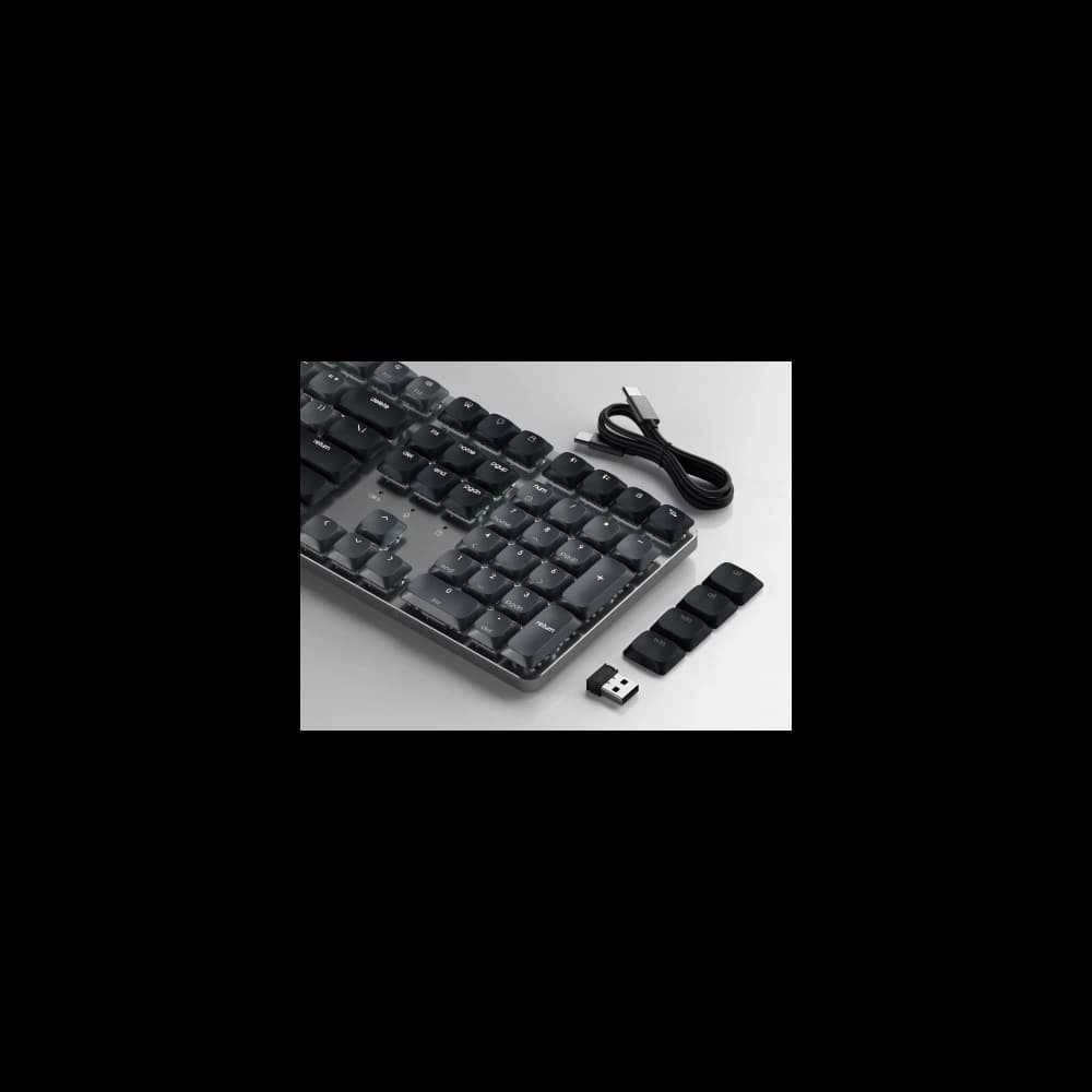 Satechi SM3 Slim Mechanische Hintergrundbeleuchtung Bluetooth-Tastatur (dunkel) - 3