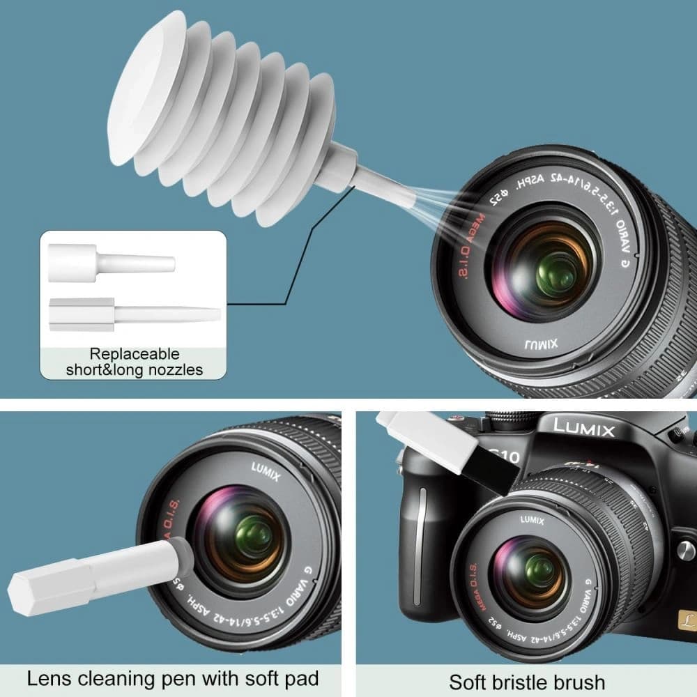 Tech-Protect CS01 Reinigungsset 20in1 für Telefon, Kopfhörer, Tablet und Laptop Weiß - 6