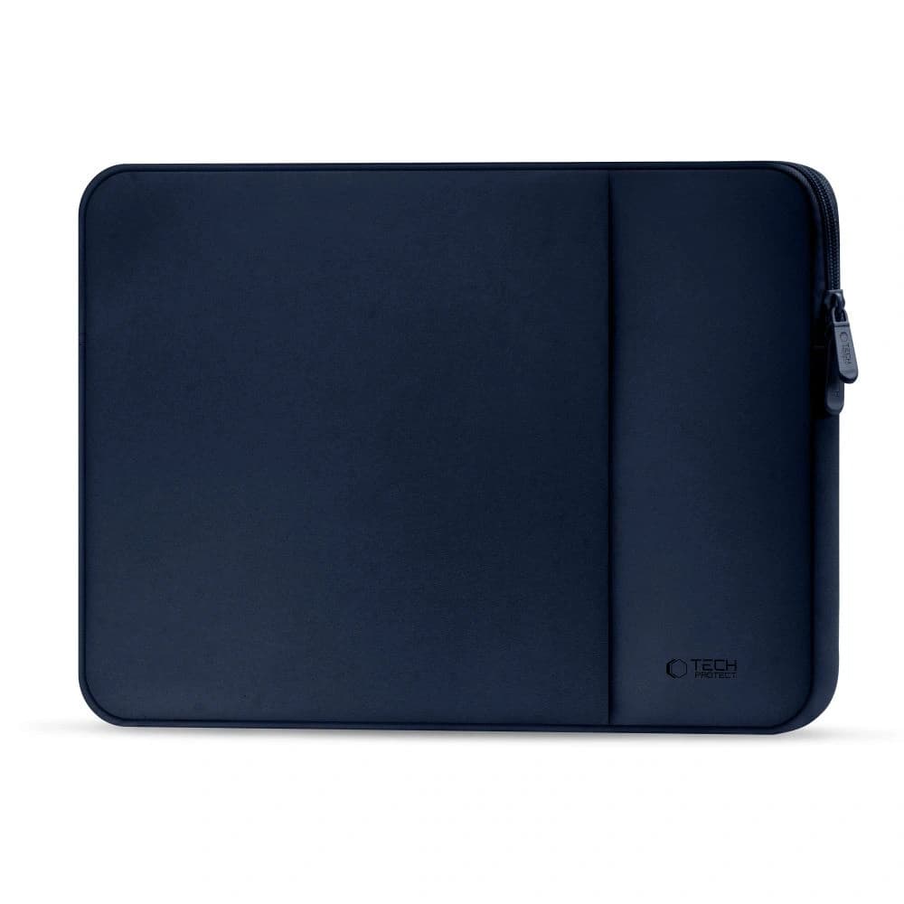 Tech-Protect Neopren Laptop 14 Albastru Navy - 2