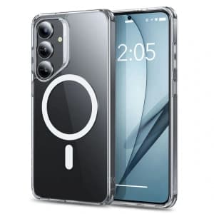 ESR Classic Hybrid Halolock MagSafe Samsung Galaxy S25+ Plus Clear