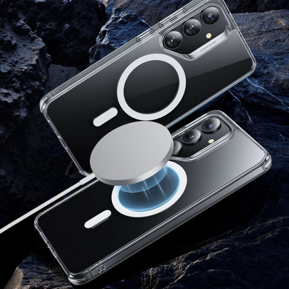 ESR Classic Hybrid Halolock MagSafe Samsung Galaxy S25+ Plus Clear - 2