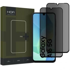 Hofi Anti Spy Glass Pro+ Samsung Galaxy A16 4G / 5G Datenschutz [2 PACK]