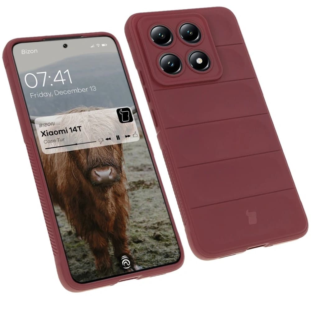 Bizon Case Tur Xiaomi 14T dunkel lila - 1