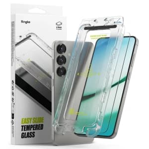 Tvrzené sklo Ringke Easy Slide Samsung Galaxy S25 Clear [2 PACK]