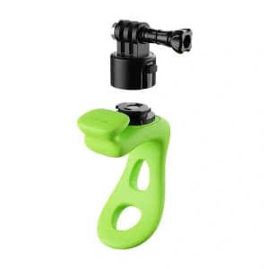 TELESIN multifunctional silicone mount for sports cameras (green)