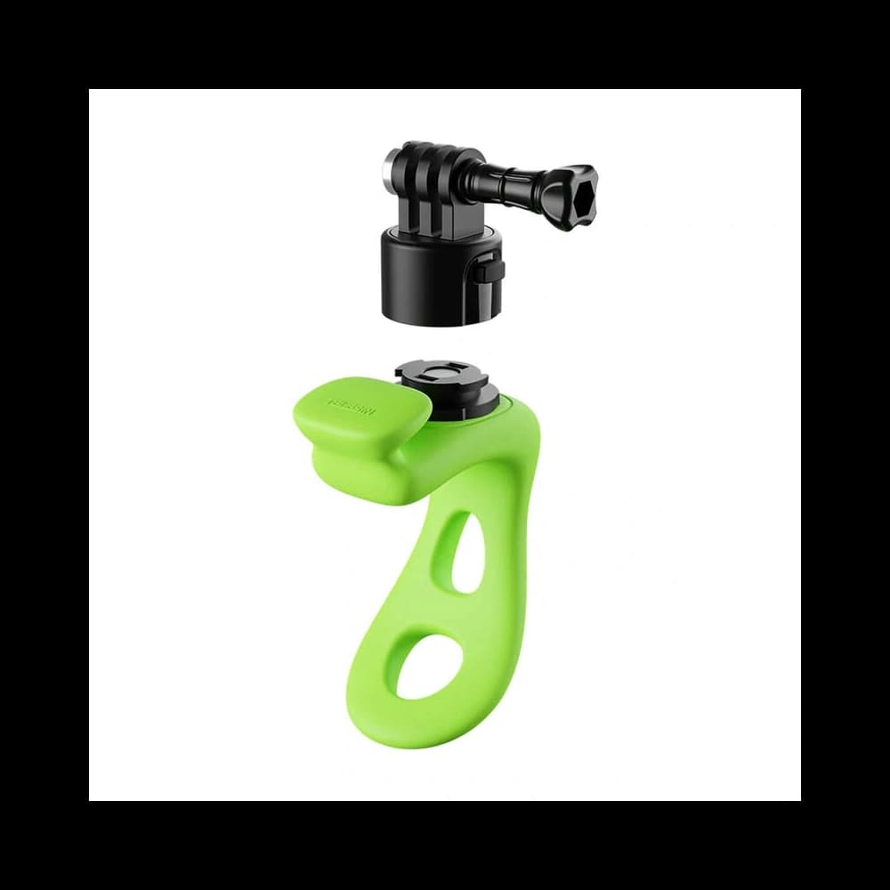 TELESIN multifunctional silicone mount for sports cameras (green) - 1