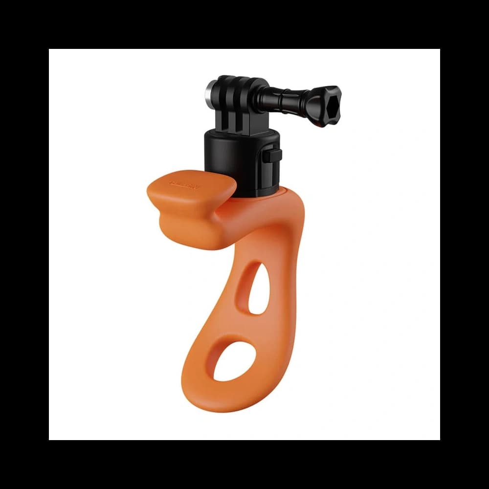 TELESIN multifunctional silicone mount for sports cameras (orange) - 1