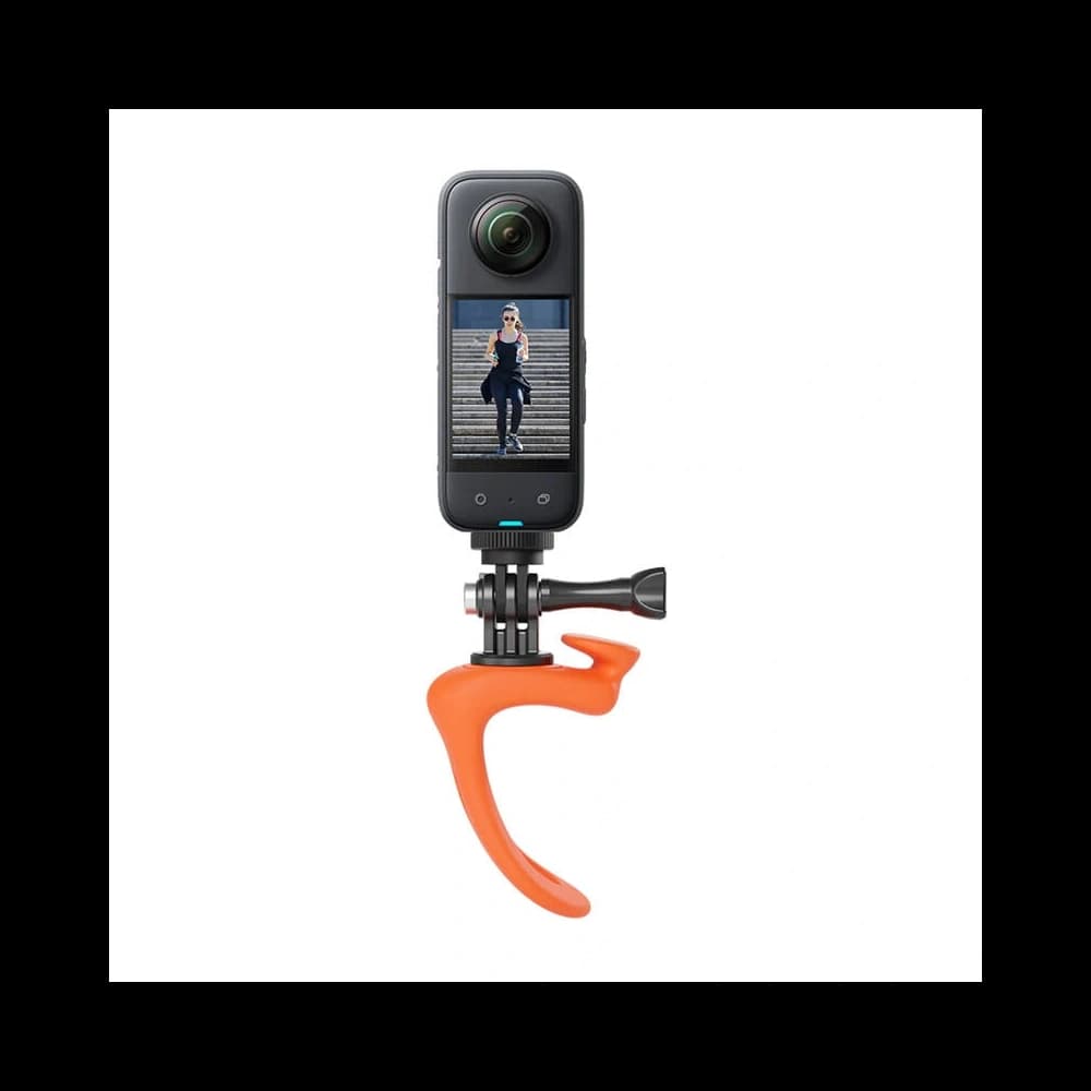 TELESIN multifunctional silicone mount for sports cameras (orange) - 2