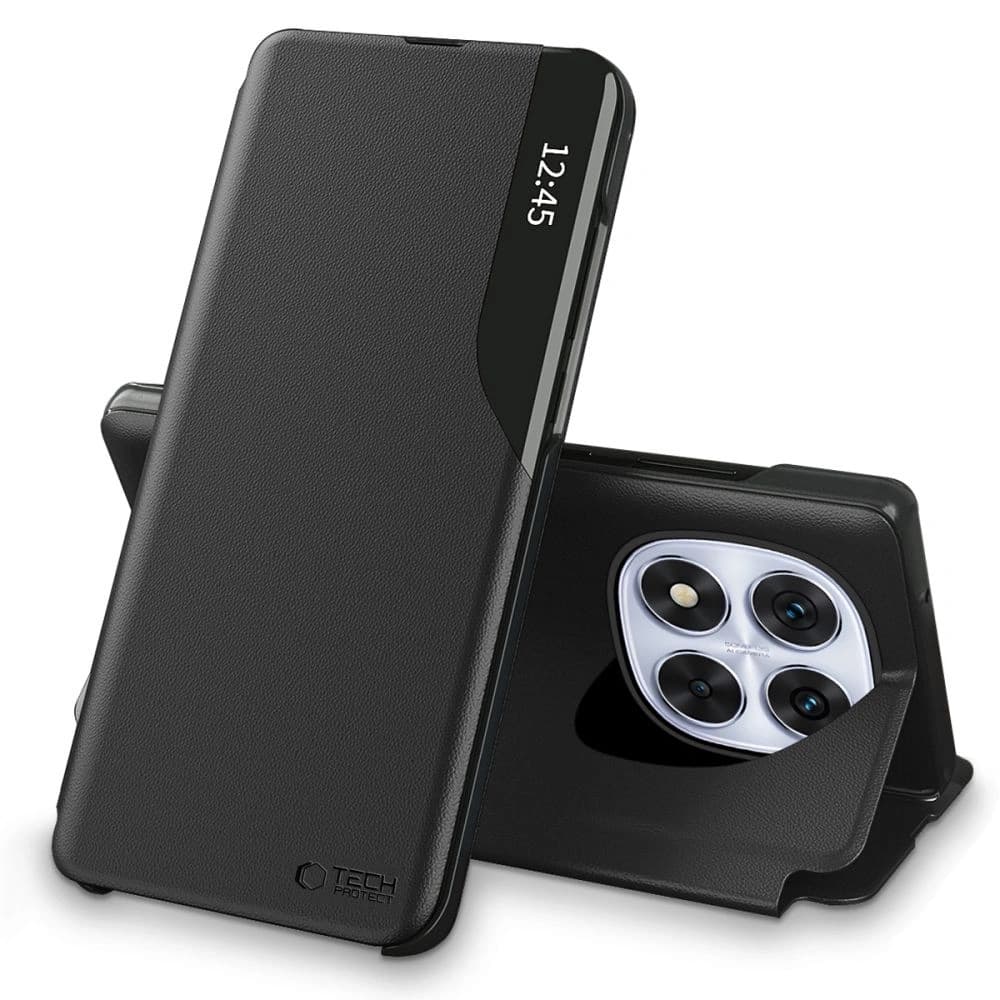 Tech-Protect Smart View Xiaomi Redmi Note 14 Pro 5G / Poco X7 5G Fekete - 1