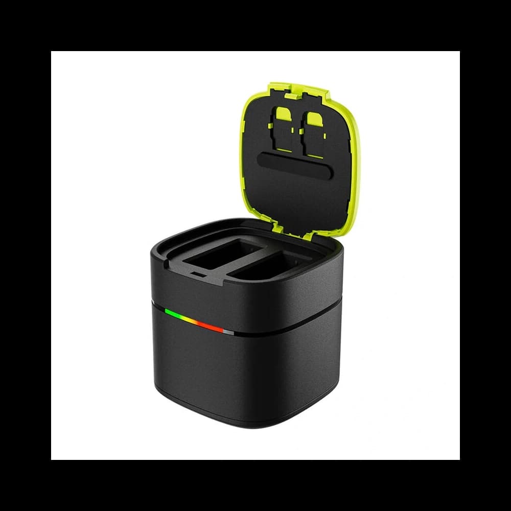 TELESIN Box Dual-Channel-Ladegerät für GoPro Hero 12 / 11 / 10 / 9 (schnelles Laden) - 1