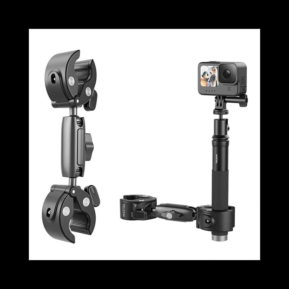 TELESIN motorcycle/bike mount for sports cameras - 6