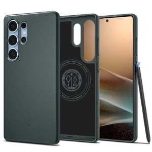 Spigen Thin Fit Mag MagSafe Samsung Galaxy S25 Ultra Abyssgrün